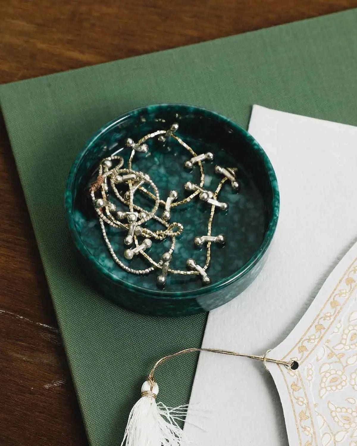Penco - Stapelbare Ablageschale (S) • Dark Green - ROSA ECK