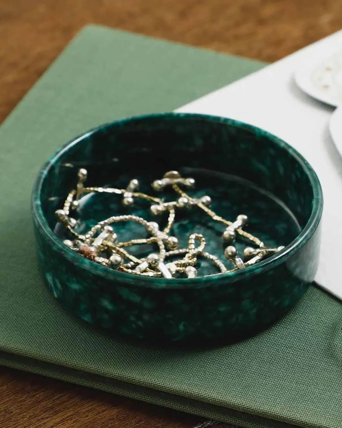 Penco - Stapelbare Ablageschale (S) • Dark Green - ROSA ECK