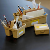 Penco - Storage Caddy (L) zur Aufbewahrung • Navy - ROSA ECK