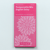 Piccolo Seeds - Blumensamen • English Daisy Pomponette Mix - ROSA ECK