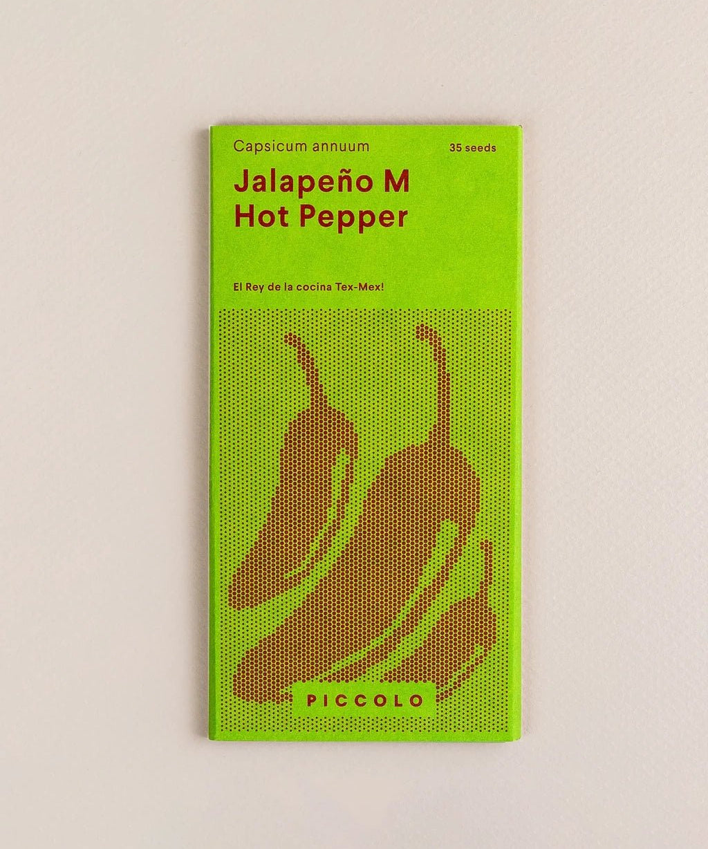 Piccolo Seeds - HOT PEPPER Jalapeño Saatgut - Saatgut - ROSA ECK Concept Store