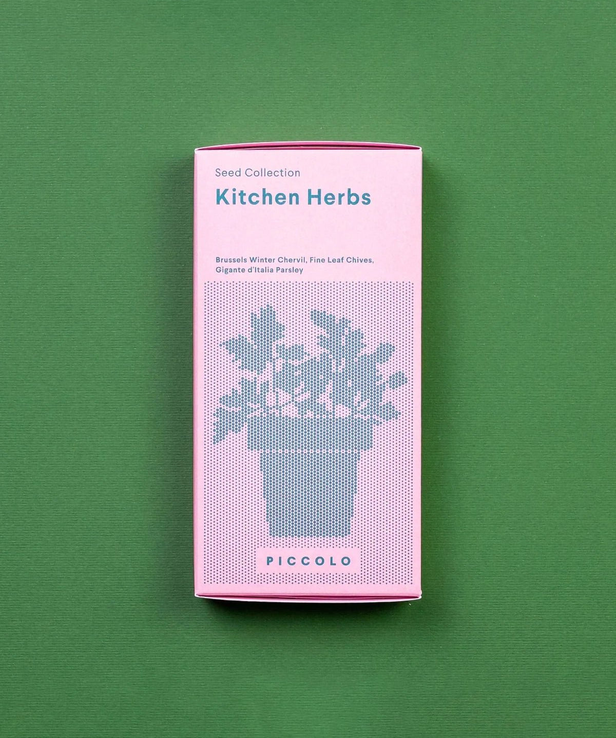 Piccolo Seeds - KITCHEN HERBS Saatgut - Set für Kräuter - Saatgut - ROSA ECK Concept Store