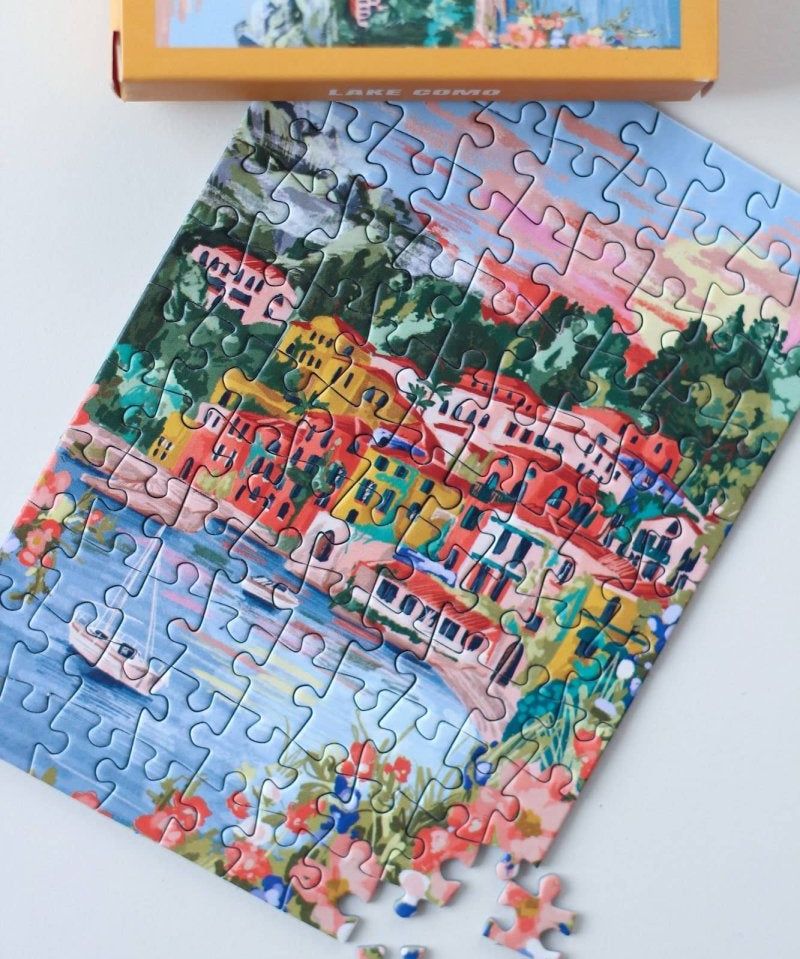 Piecely Puzzles - LAKE COMO Mini - Puzzle - ROSA ECK - , ,