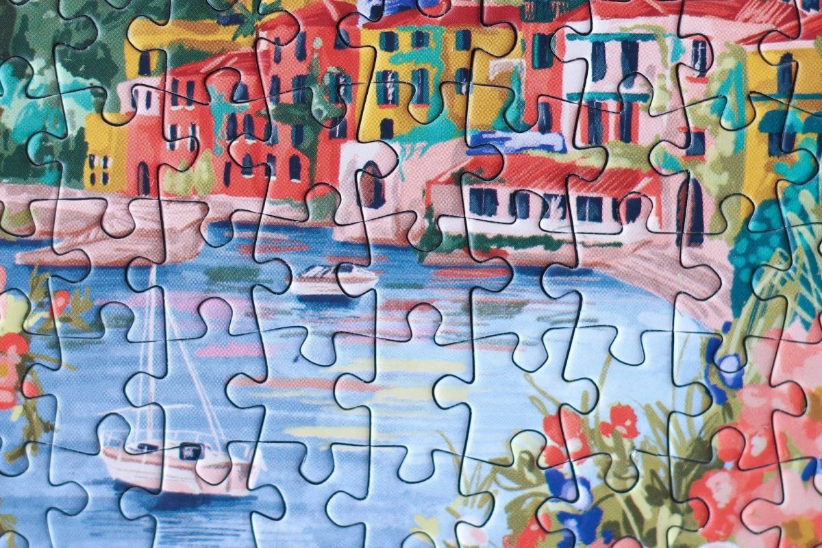 Piecely Puzzles - LAKE COMO Mini - Puzzle - ROSA ECK - , ,