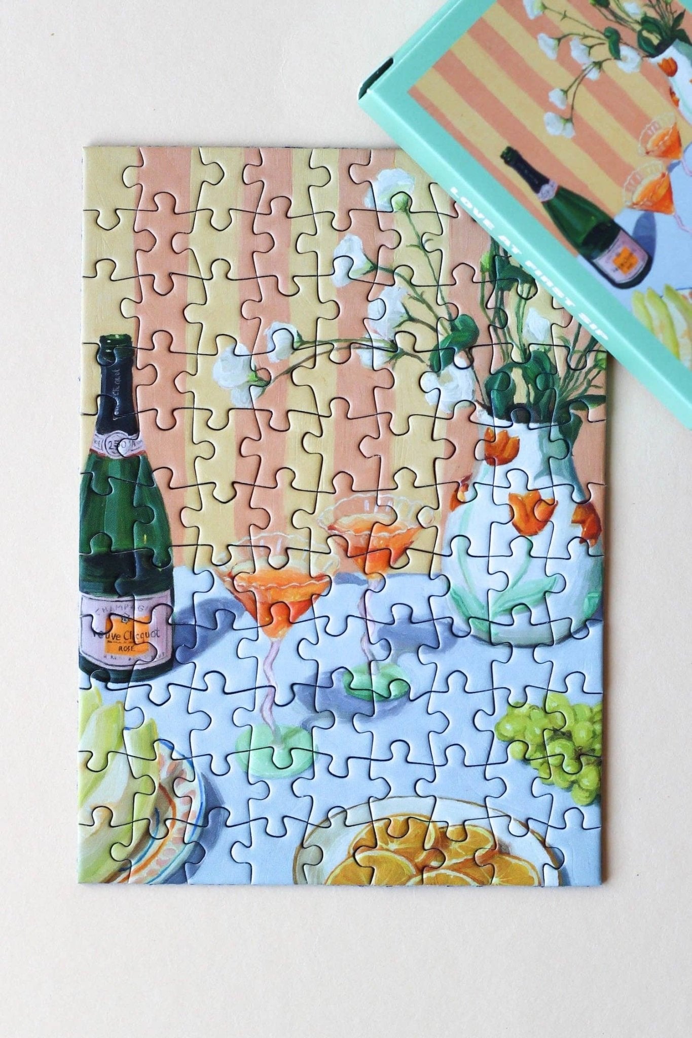 Piecely Puzzles - LOVE AT FIRST SIP Mini - Puzzle - ROSA ECK