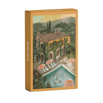 Piecely Puzzles - SECRET VILLA Mini - Puzzle (99 Teile) - ROSA ECK