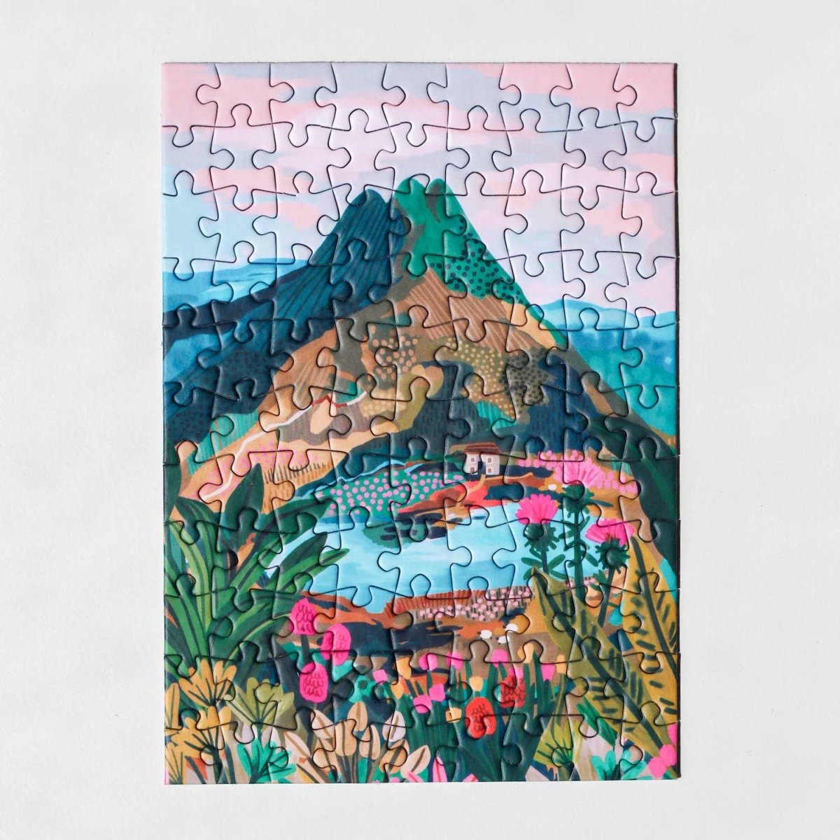 Piecely Puzzles - SNOWDONIA Mini - Puzzle - ROSA ECK - , ,