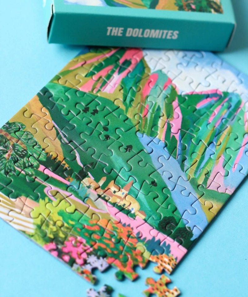 Piecely Puzzles - THE DOLOMITES Mini - Puzzle - ROSA ECK - , ,