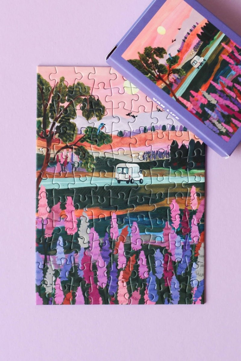 Piecely Puzzles - VAN LIFE Mini - Puzzle - ROSA ECK - , ,
