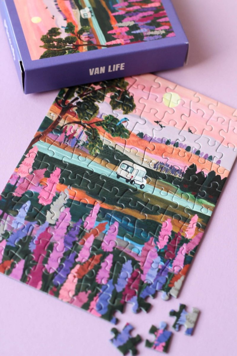 Piecely Puzzles - VAN LIFE Mini - Puzzle - ROSA ECK - , ,