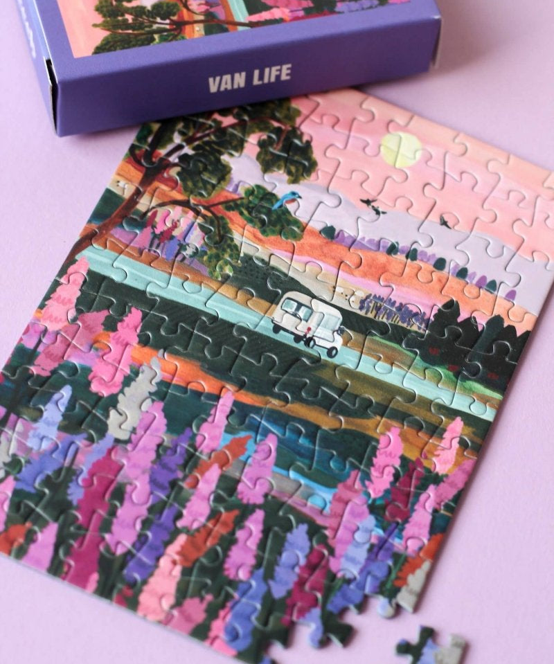 Piecely Puzzles - VAN LIFE Mini - Puzzle - ROSA ECK - , ,