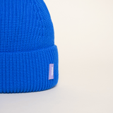 popeia - Beanie aus Merinowolle | Blau - ROSA ECK - Blau, ,