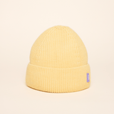 popeia - Beanie aus Merinowolle | Hellgelb - ROSA ECK - Gelb, ,