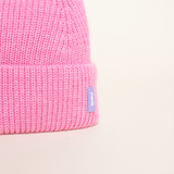 popeia - Beanie aus Merinowolle | Pink - ROSA ECK - , ,
