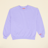 popeia - KINDNESS Sweater aus Bio - Baumwolle | Lila - ROSA ECK - , ,