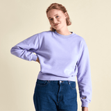 popeia - KINDNESS Sweater aus Bio - Baumwolle | Lila - ROSA ECK - , ,