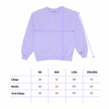 popeia - KINDNESS Sweater aus Bio - Baumwolle | Lila - ROSA ECK - , ,