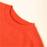 popeia - KINDNESS Sweater aus Bio - Baumwolle | Rot - ROSA ECK - Basics, Pullover,
