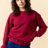 popeia - KINDNESS Sweater • Bordeaux - Pullover - ROSA ECK