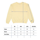 popeia - KINDNESS Sweater • Butter Yellow - Pullover - ROSA ECK