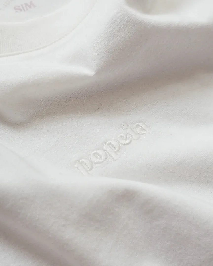 popeia - Langarmshirt aus Bio - Baumwolle | Off - White - Langarmshirt - ROSA ECK Concept Store