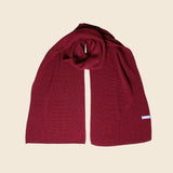 Popeia - Schal aus Merinowolle • Bordeaux - Schal - ROSA ECK