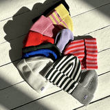 popeia - Special Beanie aus Merinowolle | Pink/Rot - ROSA ECK - , ,