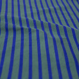 popeia - T-Shirt Gestreift aus Bio - Baumwolle • Dunkelgrün/Blau - T-Shirt - ROSA ECK