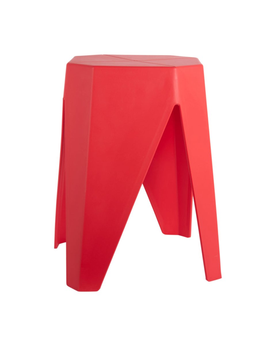 Present Time - STOOL CHERISH Sitzhocker • Bright red - Stuhl - ROSA ECK Concept Store
