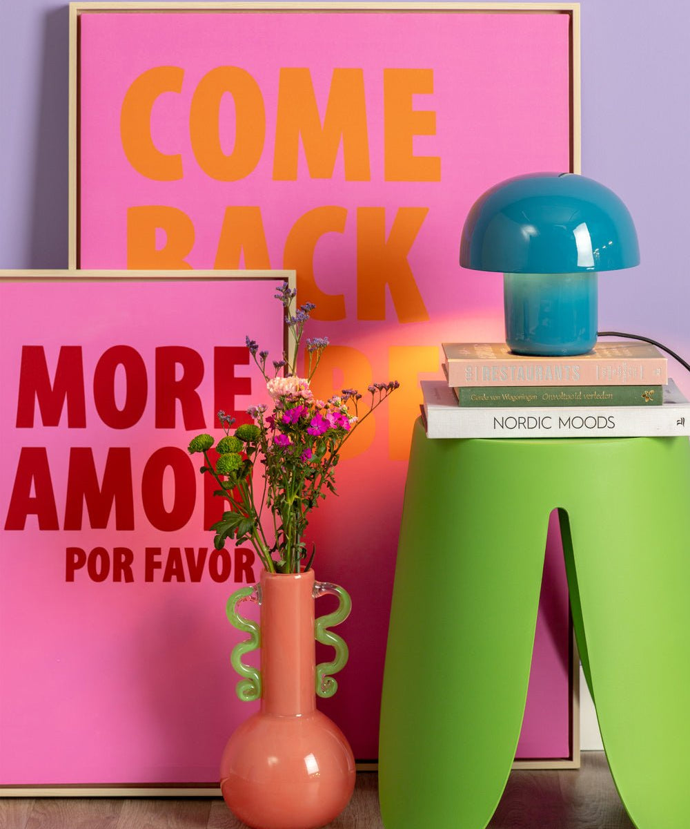 Present Time - STOOL RAVISH Sitzhocker | Bright green - Stuhl - ROSA ECK - Grün, Stuhl,