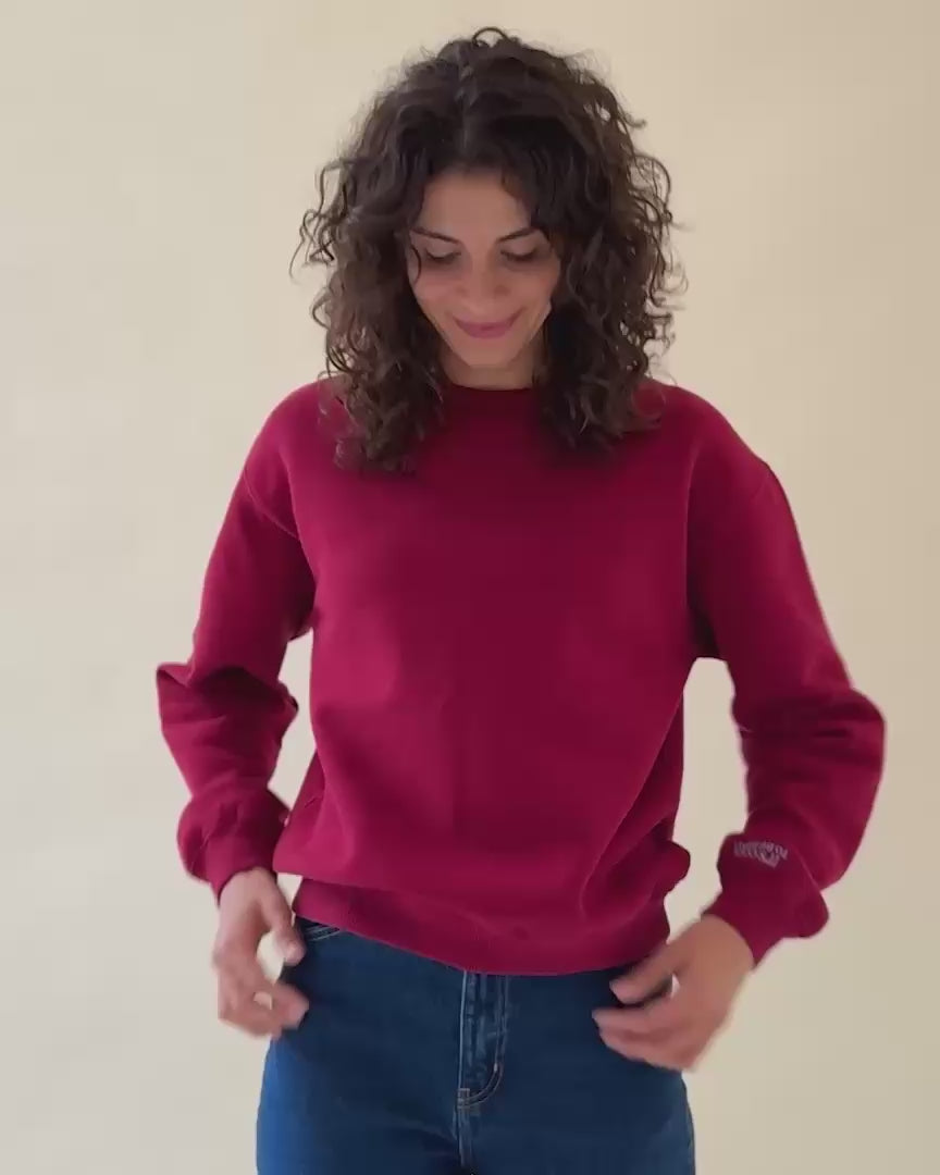 KINDNESS Sweater • Bordeaux