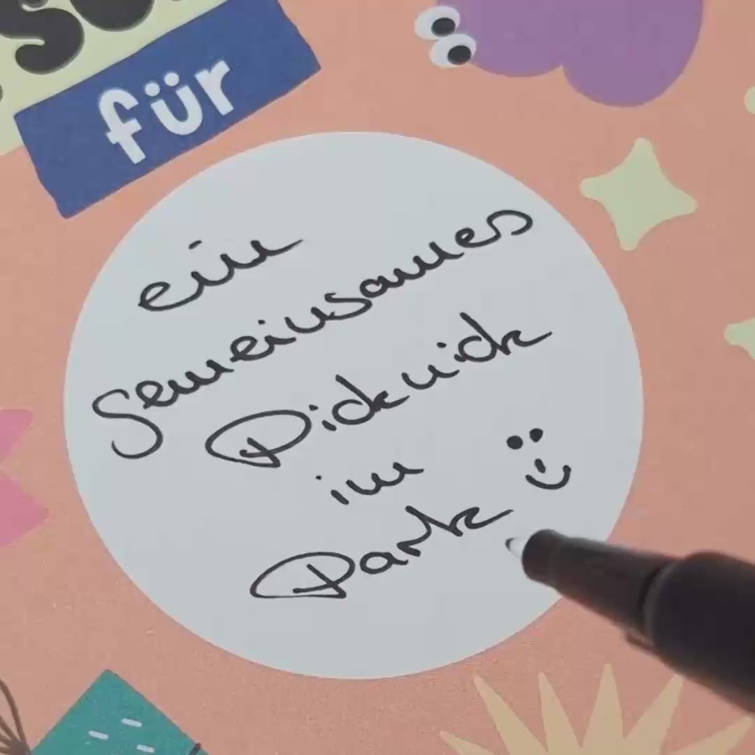 DIY Gutschein Rubbellos
