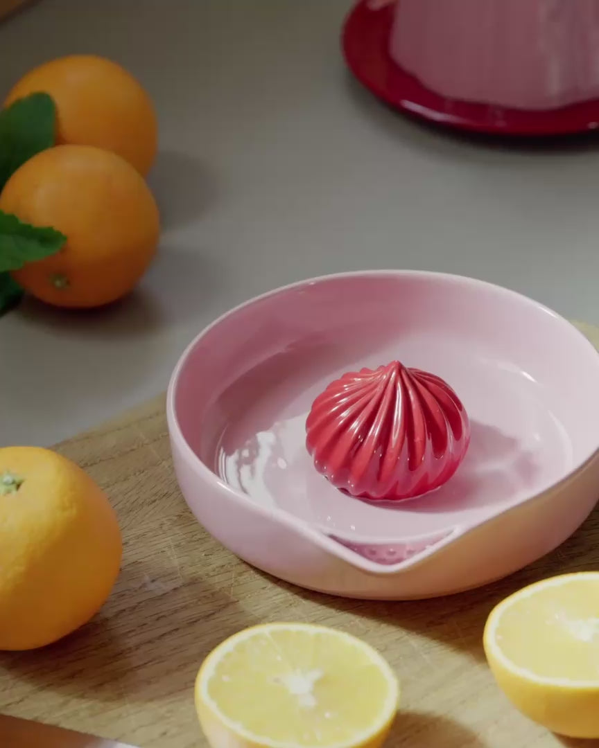 PUDDING Zitronenpresse • Pink