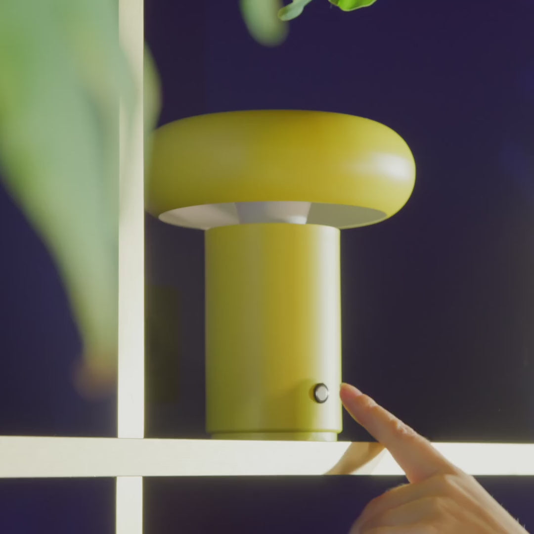 GLIMPSE Tischlampe • Gelb