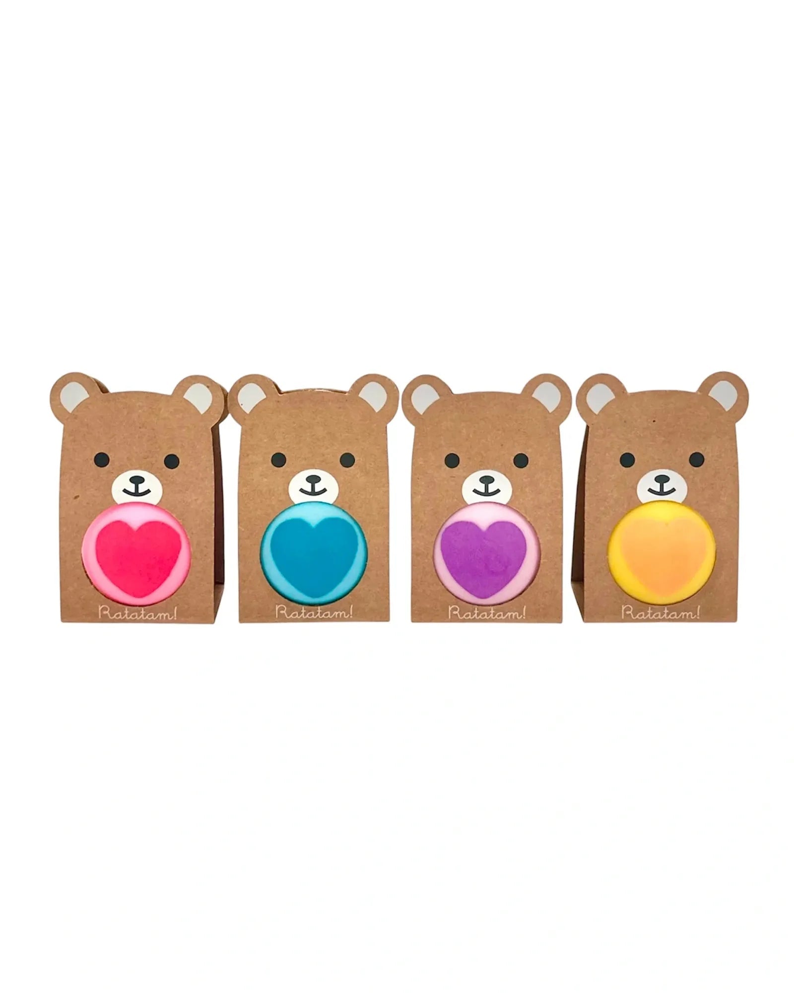 Ratatam - BABY BEAR Flummi • Blau - ROSA ECK