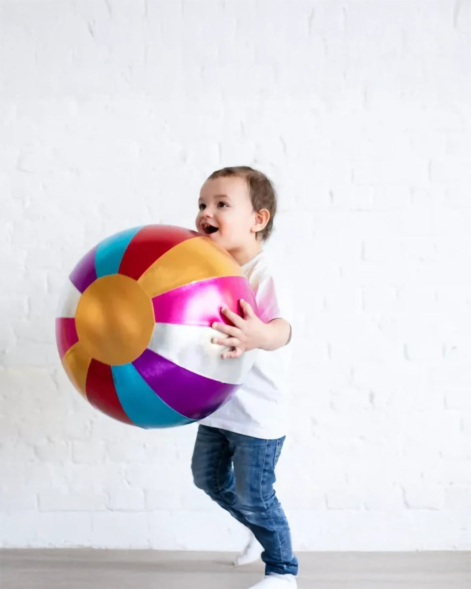 Ratatam - CIRCUS Zirkusball aus Stoff (⌀ 40 cm) • Bunt - Spielzeug - ROSA ECK Concept Store