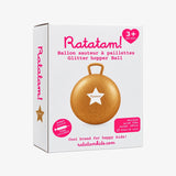 Ratatam - Glitzer-Hüpfball • Rosa - ROSA ECK