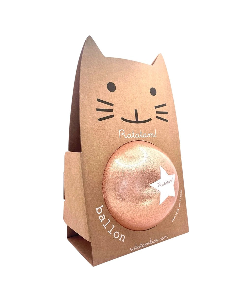 Ratatam - Glitzerball (⌀ 22 cm) • Kupfer - ROSA ECK