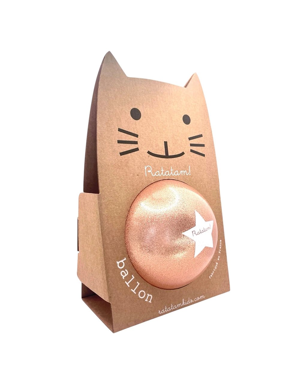 Ratatam - Glitzerball (⌀ 22 cm) • Kupfer - ROSA ECK