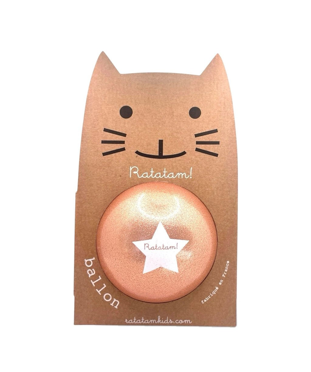 Ratatam - Glitzerball (⌀ 22 cm) • Kupfer - ROSA ECK