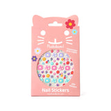 Ratatam - Kinder-Nagelsticker • Blumen - ROSA ECK