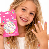Ratatam - Kinder-Nagelsticker • Einhorn - ROSA ECK