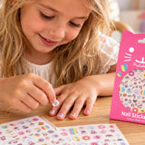 Ratatam - Kinder-Nagelsticker • Einhorn - ROSA ECK
