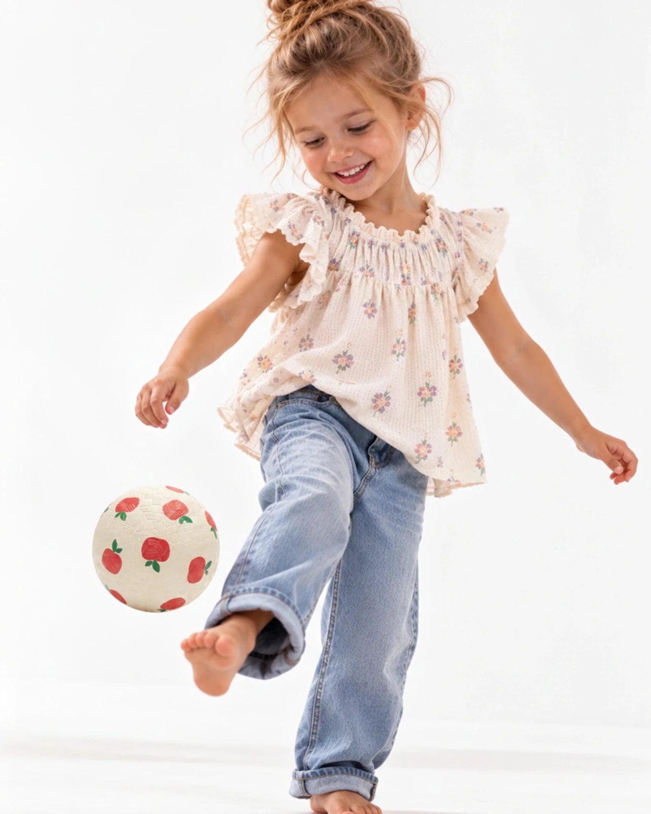 Ratatam - Kleiner Spielball (⌀ 12 cm) • Äpfel - ROSA ECK