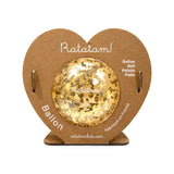 Ratatam - MINI HEART Spielball (⌀ 10 cm) • Gold - ROSA ECK