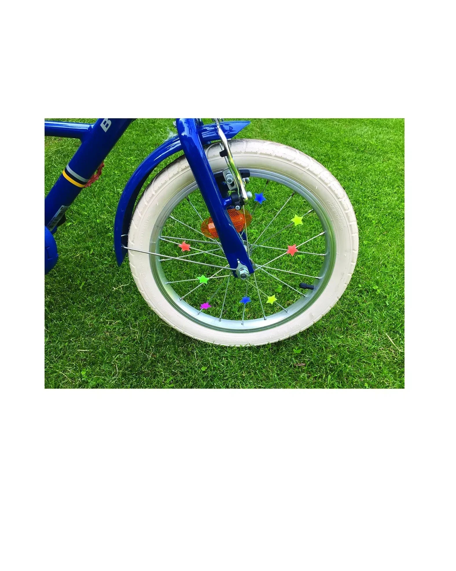 Ratatam - Speichenclips für Fahrrad • Sterne - ROSA ECK