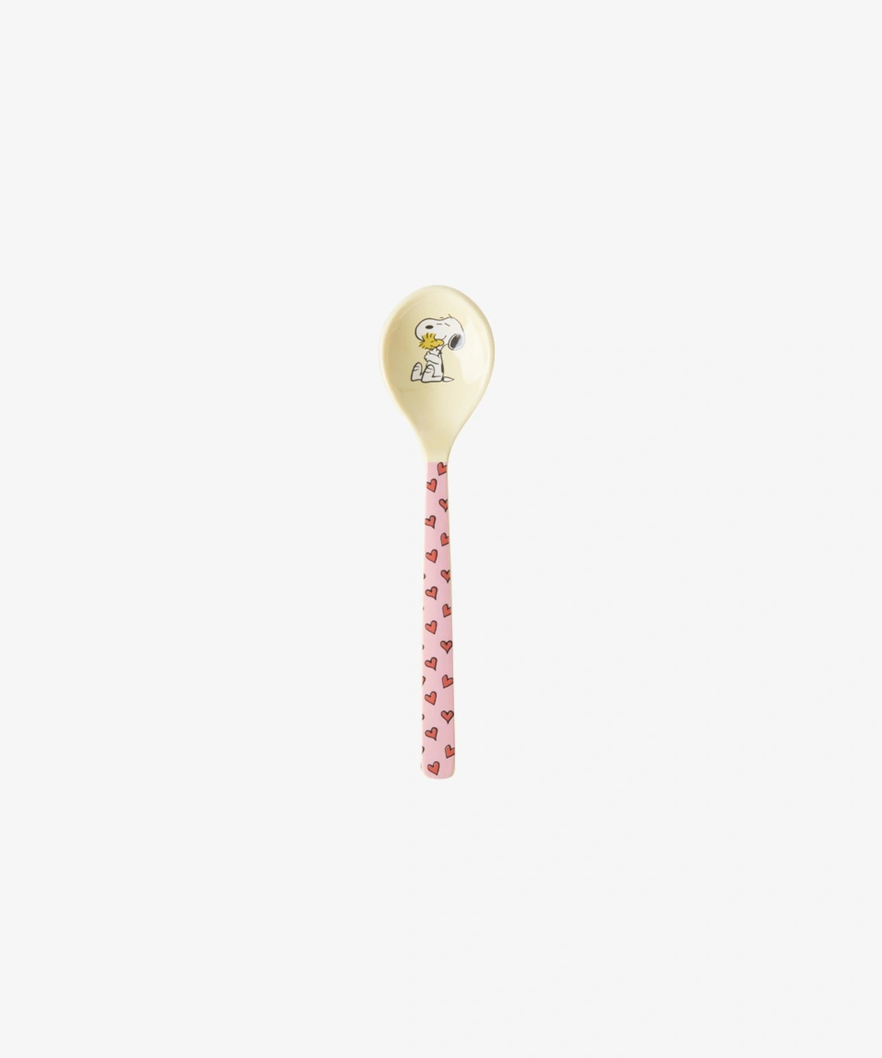 rice - Melamin-Teelöffel • Snoopy, Pink - ROSA ECK