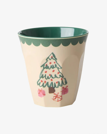 rice - Melaminbecher (250 ml) • Gifted Tree - ROSA ECK
