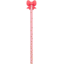 Rico Design - Bleistift mit Radiergummi Schleife | Koralle - ROSA ECK Concept Store