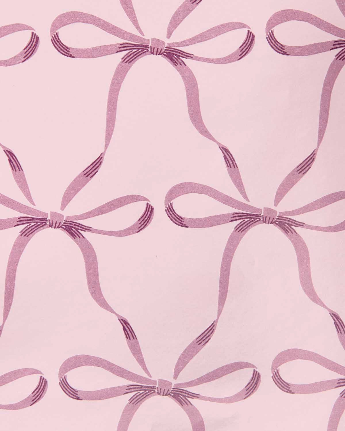 Rico Design - Geschenkpapier | Schleifen Rosa - Geschenkpapier - ROSA ECK - , ,